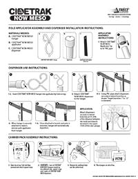 CIDETRAK NOW MESO Instruction Sheet